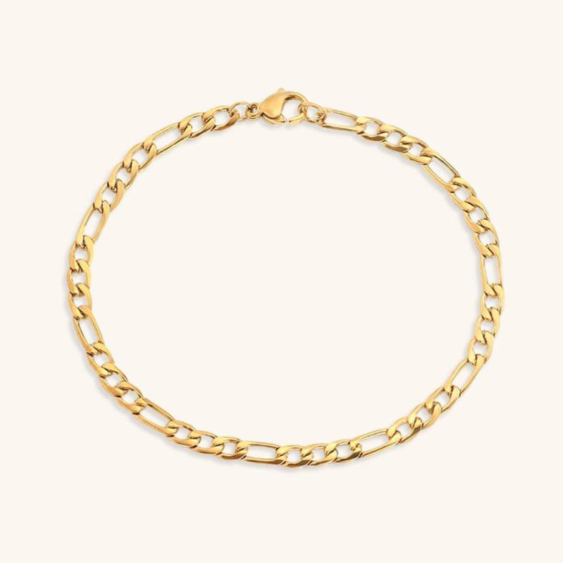 Saturn Gullkjede Armbånd" can be rewritten as "Saturn Gold Chain Bracelet.