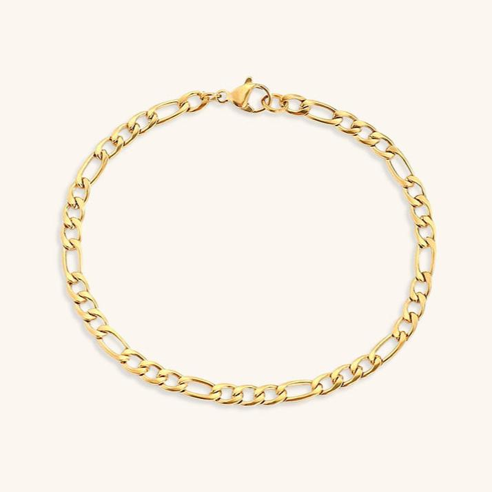 Saturn Gullkjede Armbånd" can be rewritten as "Saturn Gold Chain Bracelet.