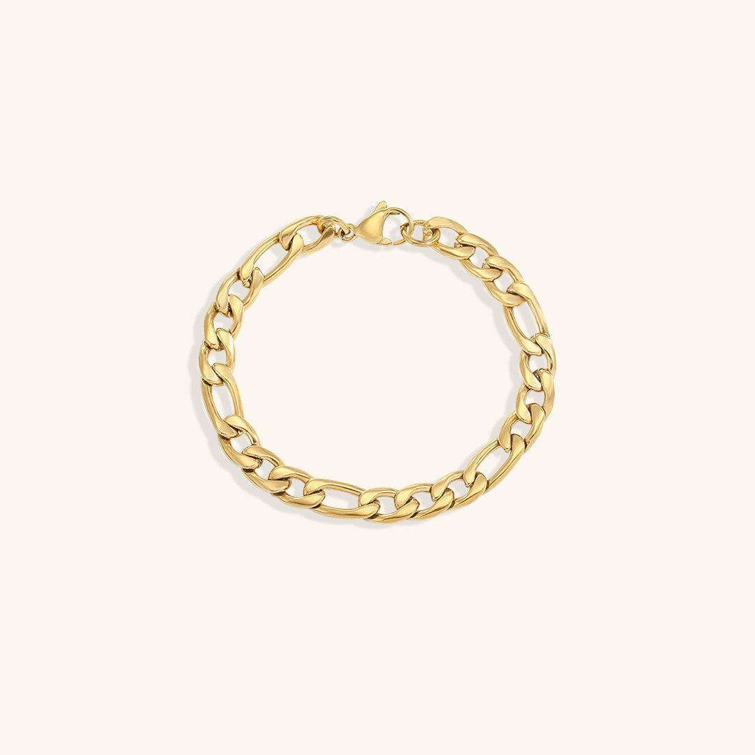 Saturn Gullkjede Armbånd" can be rewritten as "Saturn Gold Chain Bracelet.
