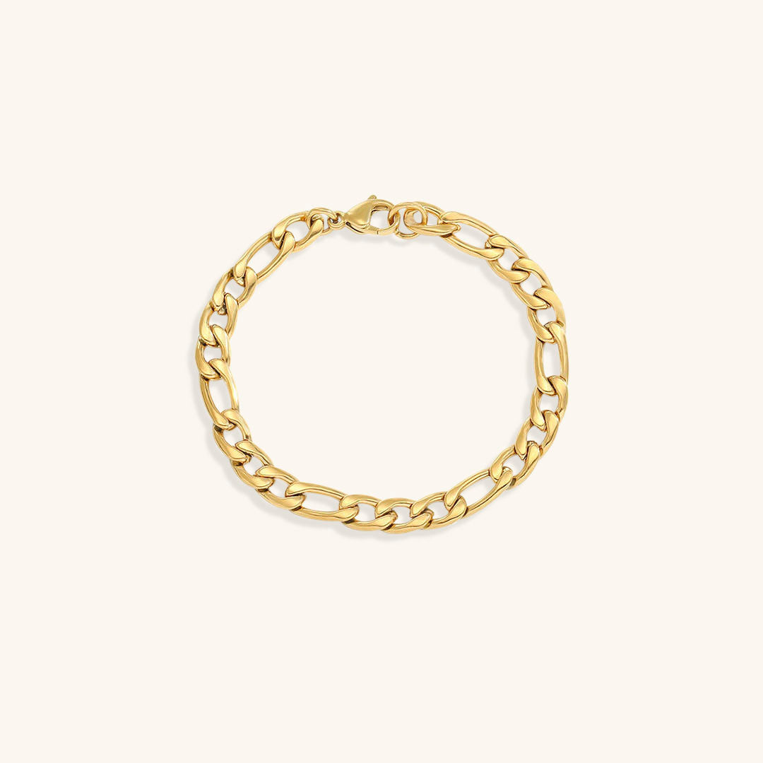 Saturn Gullkjede Armbånd" can be rewritten as "Saturn Gold Chain Bracelet.