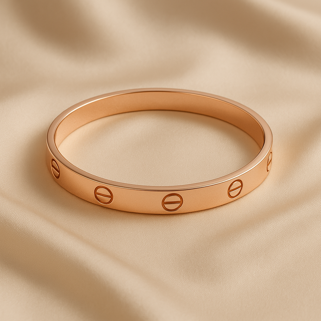 Rosa Guld Uendelighedsring