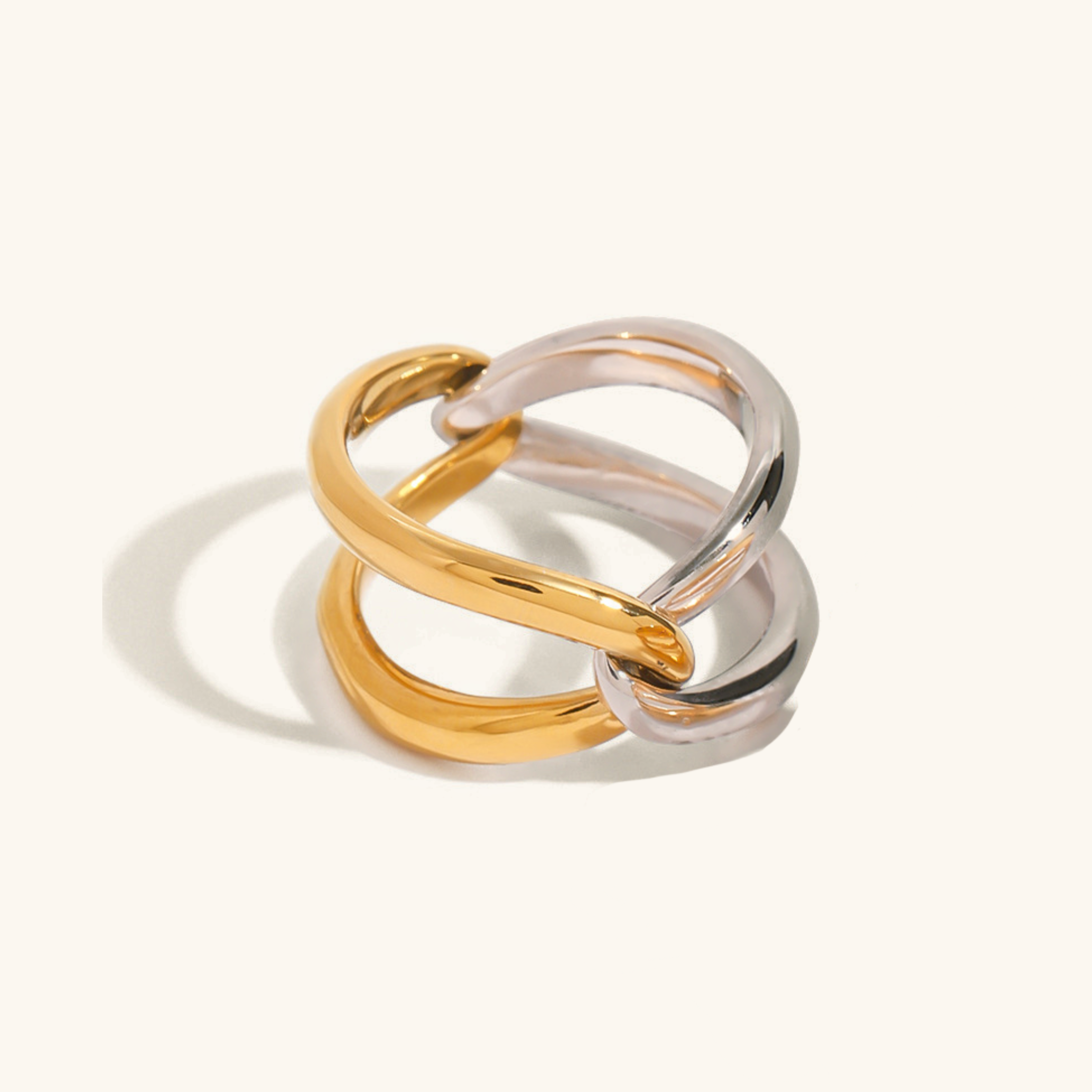 Nerine Spiral Gold Ring